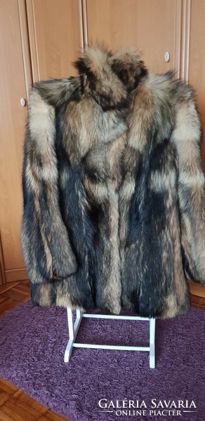 Fur coat, special pattern