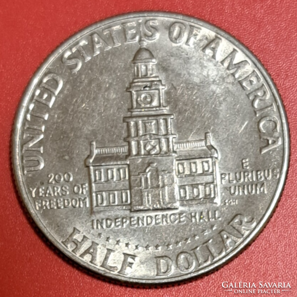 1776-1976 Kennedy bicentenáriumi féldollár, Függetlenségi Nyilatkozat! (G/8/2)