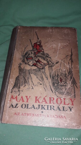1920. Károly May: the oil king - snow storm book according to the pictures atheneum