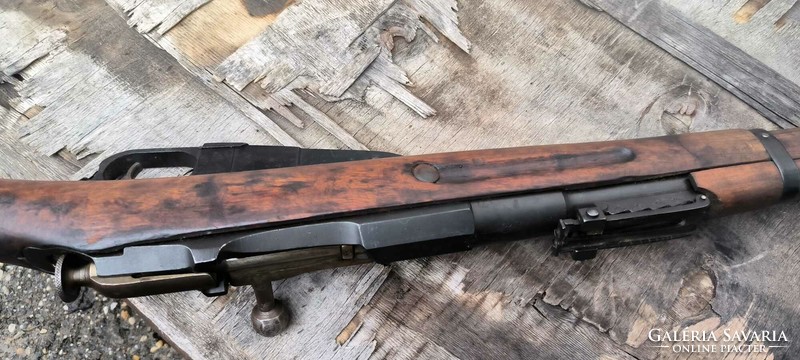 Ritka Finn Nagant puska, 1930-as gyártás, riasztóvá alakítva