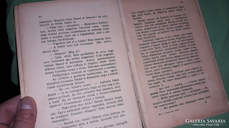 1946.May Károly:A sárgaképű ember (A "SUT") / ÚTI ELBESZÉLÉS könyv a képek szerint ATHENEUM
