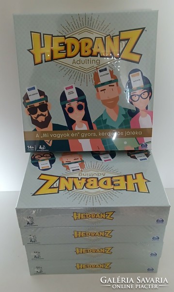 Spin master hedbanz adulting *fun board game* - unopened in Hungarian
