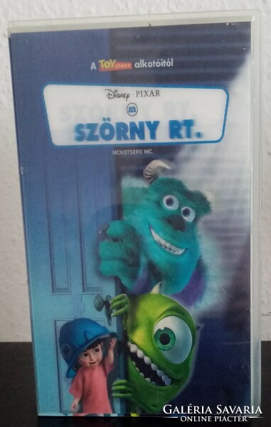 Disney - pixar - monster rt. - Vhs - cassette for sale