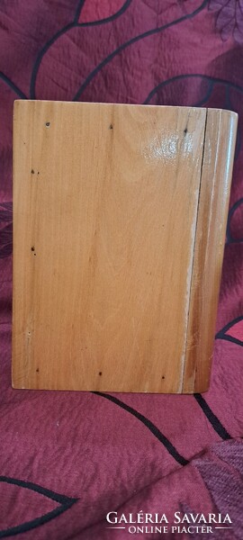 Könyvformájú fa doboz (L4362)