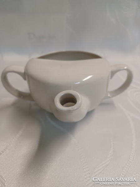 Antique porcelain nursing cup