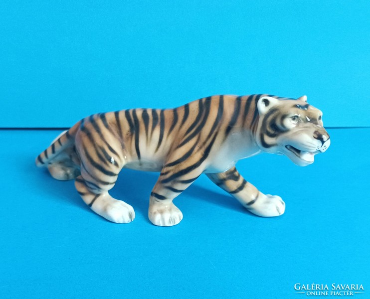 Royal dux tiger porcelain