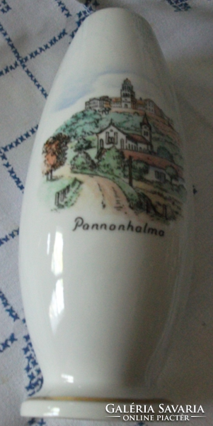 Pannonhalma memorial vase aquincum porcelain vase