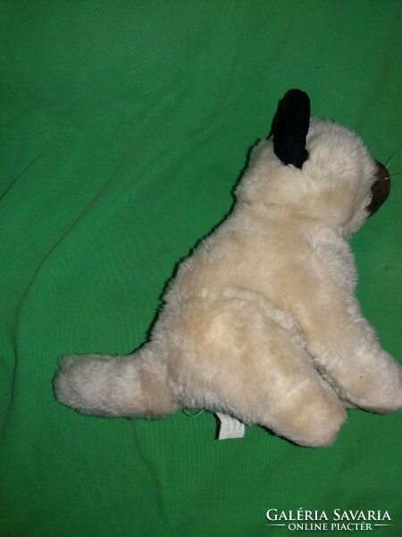 Retro German uni -toys leosco collection lifelike Siamese cat plush figure 25 cm according to the pictures