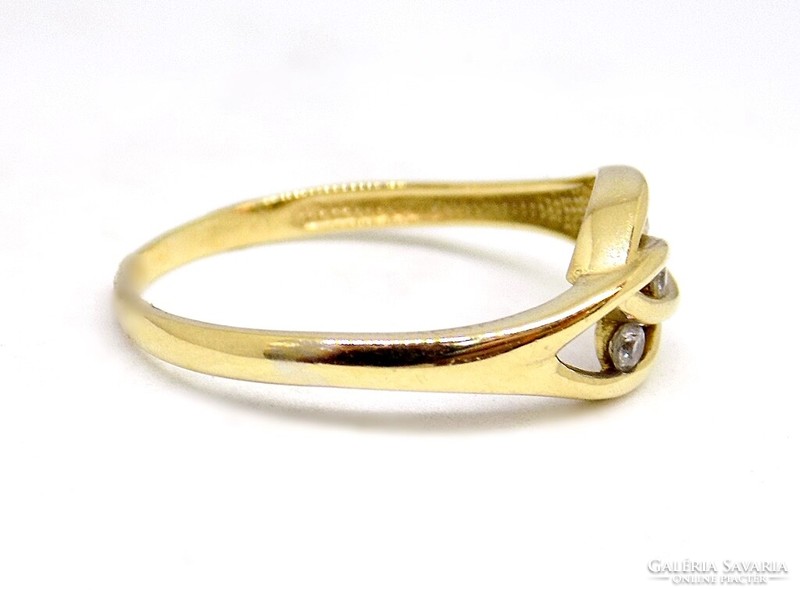 Köves arany gyűrű (ZAL-Au116135)