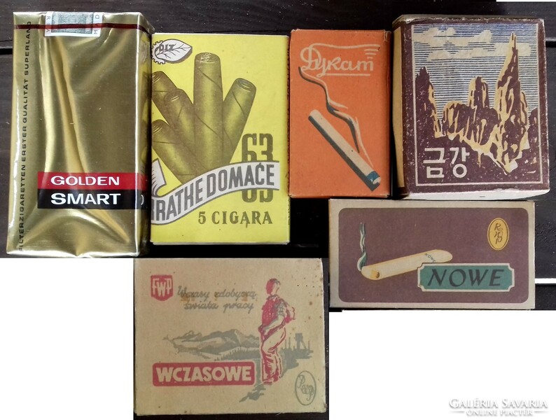 Old foreign cigarettes - per piece