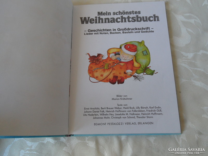 Christmas storybook in German