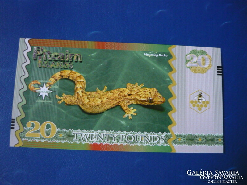 Pitcairn islands / pitcairn islands) 20 pounds / 20 pounds 2018! F.A.Q! Rare fantasy paper money!