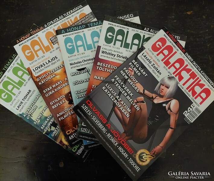 5 db Galaktika folyóirat, szép állapotban egyben eladó (Akár INGYENES szállítással)