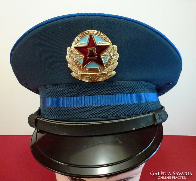 Chinese military aviator plate cap. In very nice condition