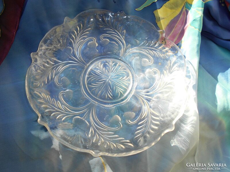 Offering bowl - thick, solid glass bowl 26.5 cm