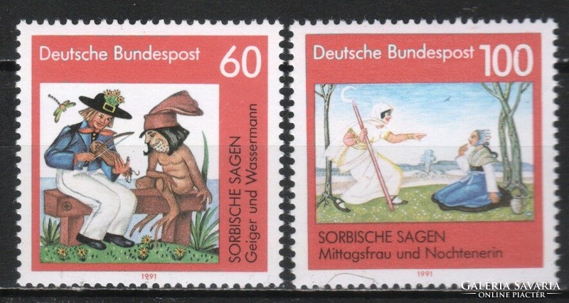 Postatiszta Bundes 2100 Mi 1576-1577      3,00 Euró