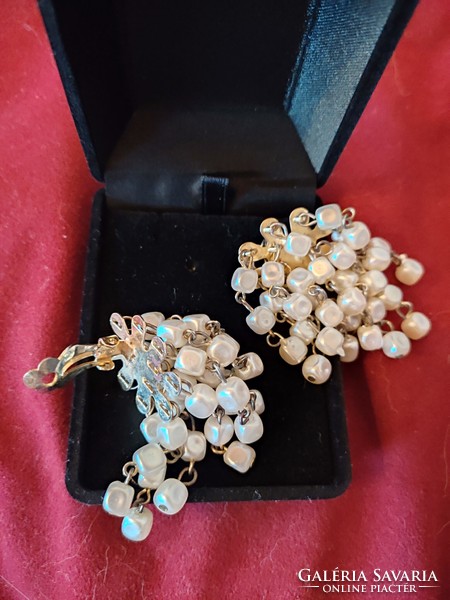 Old jewelry, earrings, clip
