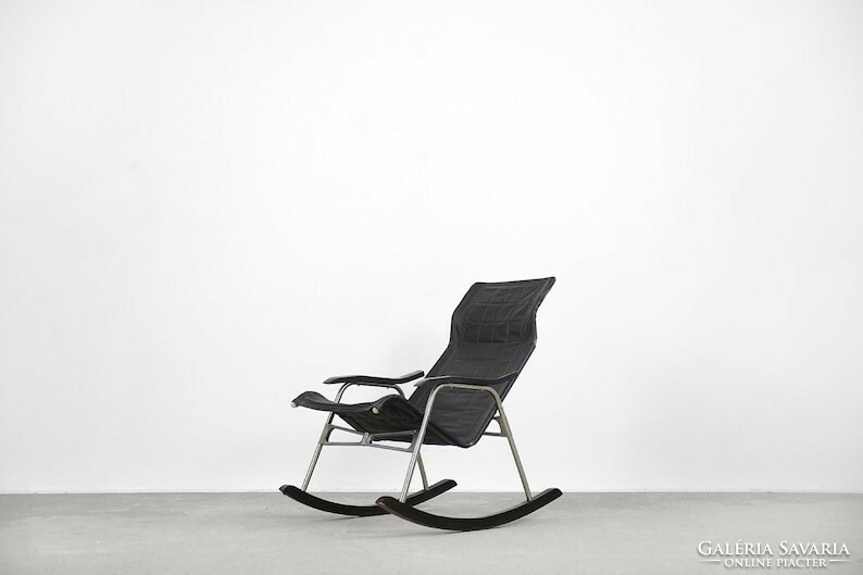 Mid century pihenőszék, Takeshi Nii hintaszék, design hintaszék, modernizmus