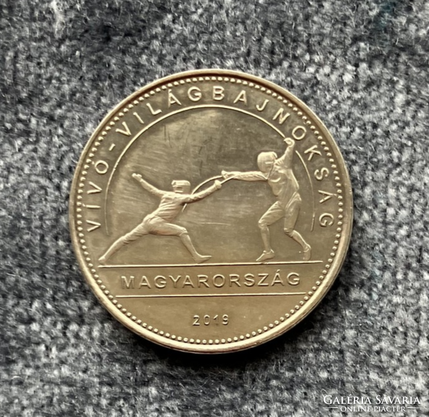 Fencing World Championship 2019 - HUF 50 coin