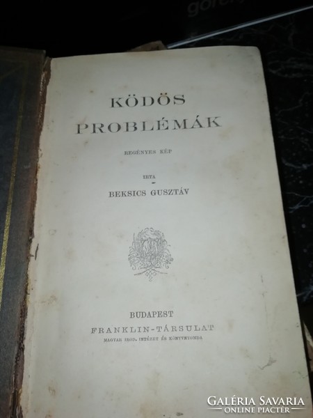Gustáv Beksics nebulous problems Franklin