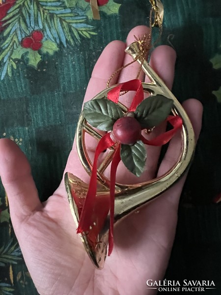 Old musical instrument Christmas tree decoration