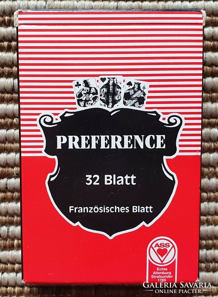 Preference ASS kártyapakli franciakártya 32 lap kártya