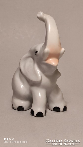 Aquincum porcelain elephant figure nipp