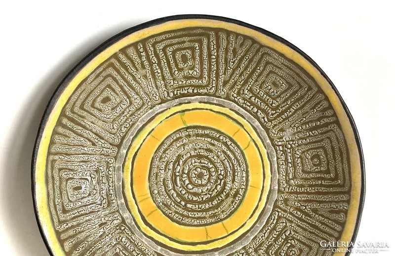 Mária Mosonyi applied art ceramic bowl
