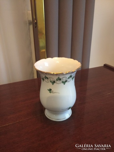 Vase with Herend parsley / celery pattern