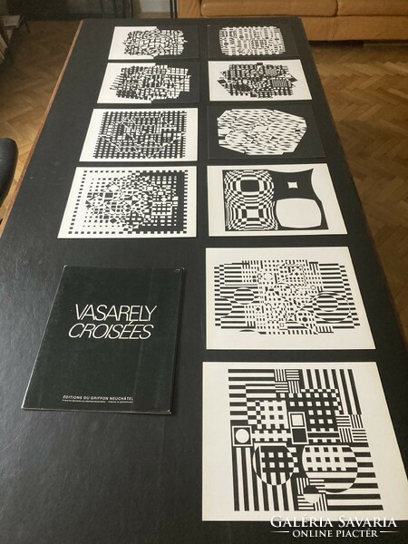 Vasarely 39 prints 1973