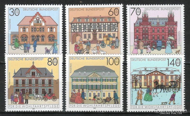 Postatiszta Bundes 2114 Mi 1563-1568     10,00 Euró