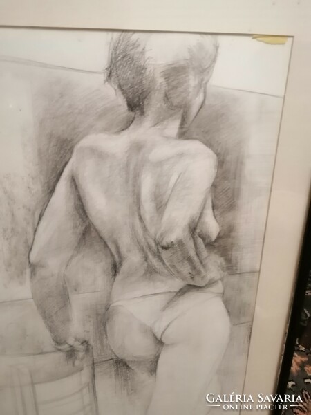 Female nude from behind