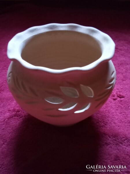 Broken ceramic bowl