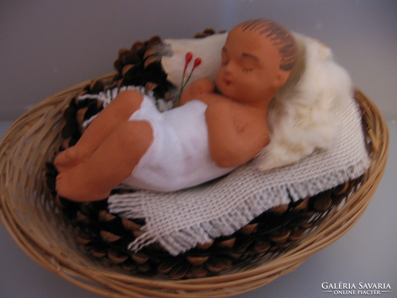 Baby Jesus for Christmas decoration, nativity scene too