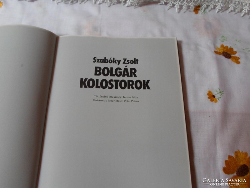 Szabóky Zsolt: Bolgár kolostorok (fotóalbum; 1983)
