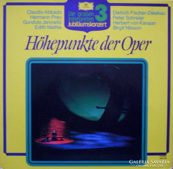 Various - Die Großen Interpreten 3 - Jubiläumskonzert - Höhepunkte Der Oper (LP, Comp)
