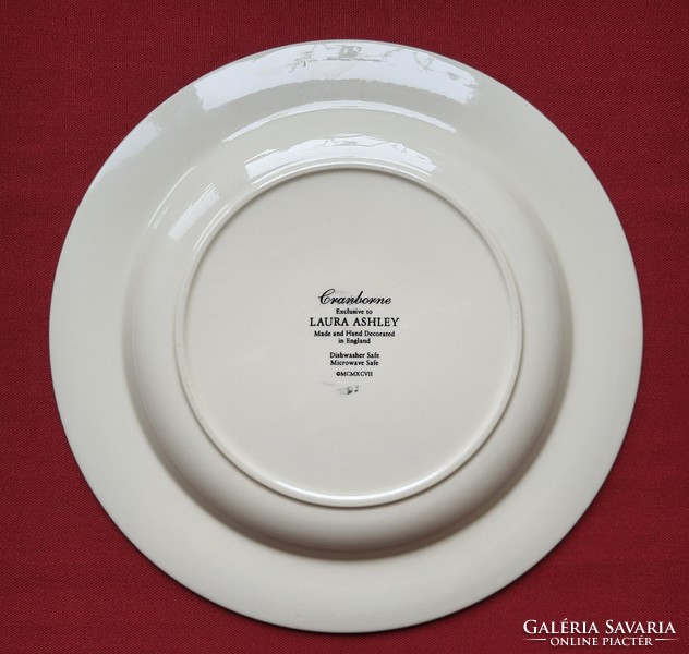 Cranborne laura ashley hand painted english porcelain serving bowl plate centerpiece offering
