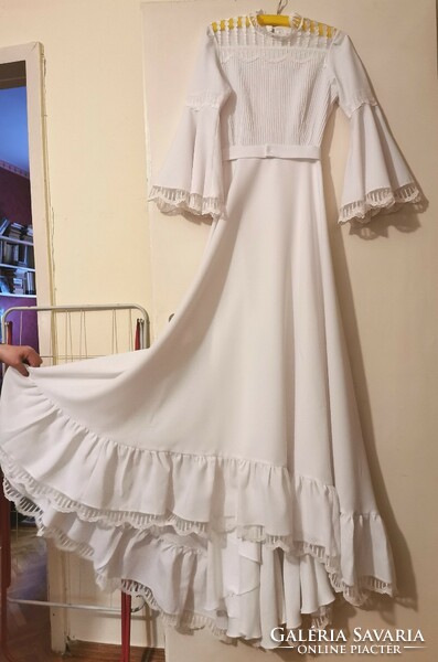 Wedding dress retro, from the 80s in beautiful condition, size 36-38