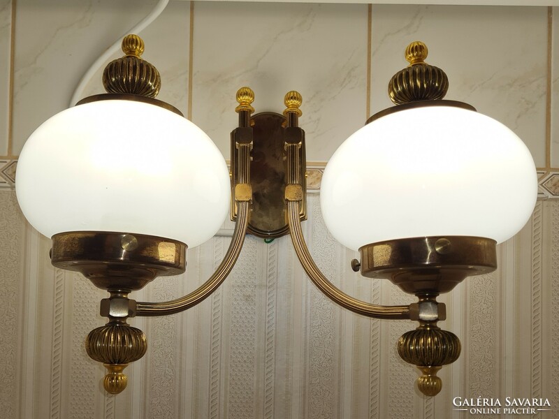 Molecz wiener nostalgie copper chandelier + floor lamp + 2 wall arms