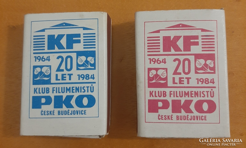 20 éves a Kultúrális Park (KF PKO) 1964-1984 Művészet, oktatás, szórakoztatás gyufa