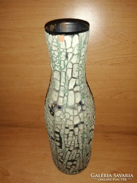 Retro ceramic vase - 31 cm high