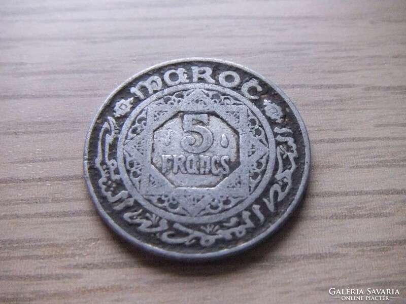 5 Francs 1951 Morocco