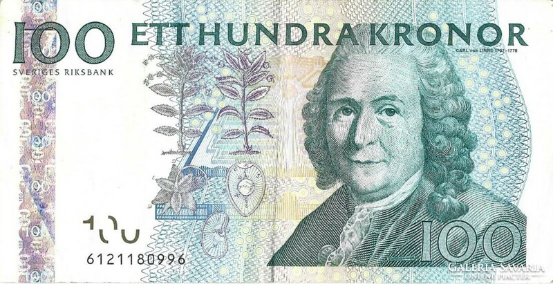 100 kronor korona 2006 Svédország 2. Gyönyörű