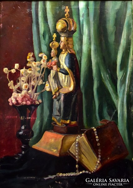 Gábor Jenő (1893-1968): MŰTERMI CSENDÉLET