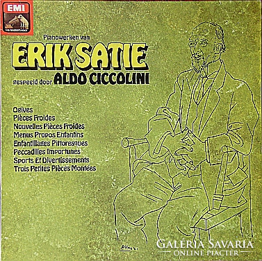 Erik Satie - Aldo Ciccolini - Pianowerken Van Erik Satie (LP, Comp)