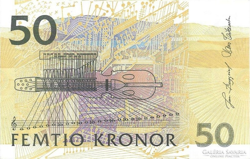 50 kronor korona 2004 Svédország