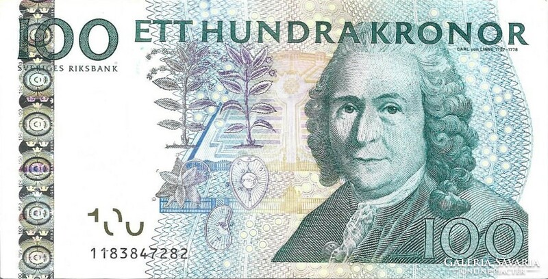 100 Kronor 2001 Sweden 3. Beautiful