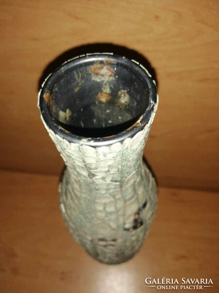 Retro kerámia váza - 31 cm magas