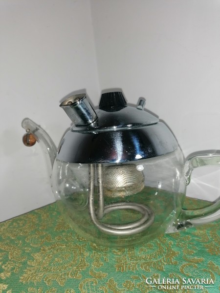Art deco elektromos teafőző