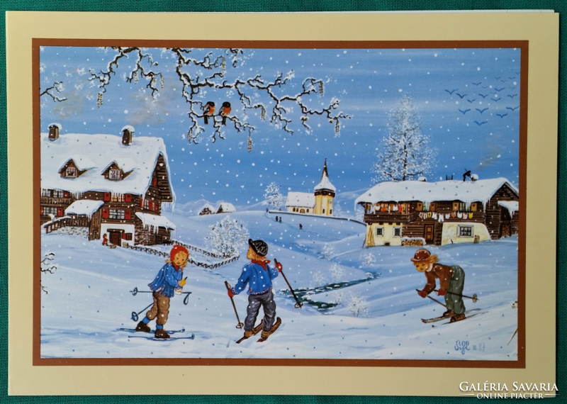 Kinyithatós karácsonyi képeslap